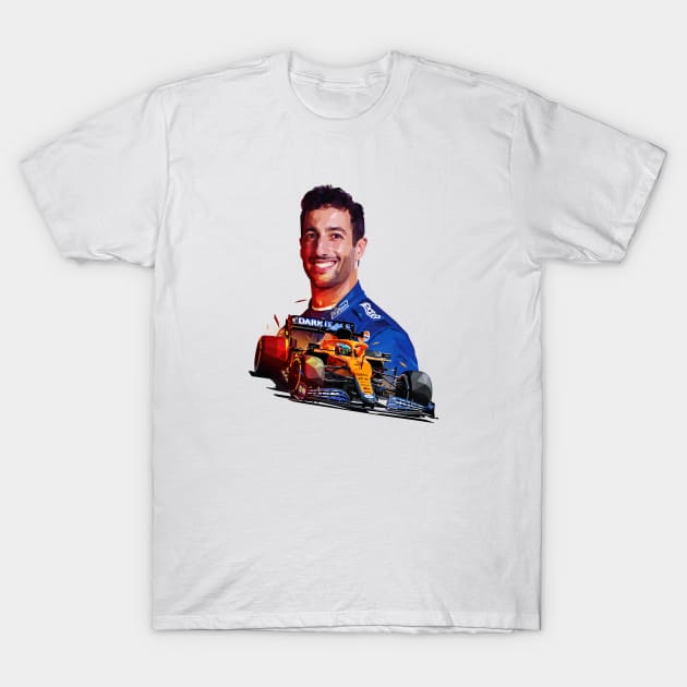 Mclaren Driver T-Shirt by pxl_g